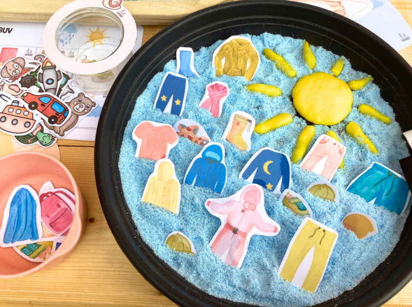 VÍTEJTE VE ŠKOLCE - senzorické hraní