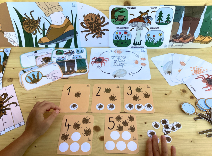 KLÍŠTĚ - senzorické hraní