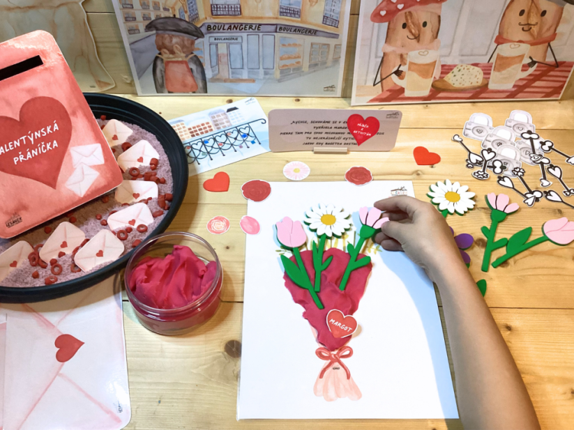 PIERRE A MARGOT VE MĚSTĚ LÁSKY- senzorické hraní - PDF: PDF