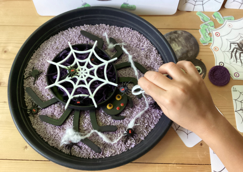 HALLOWEEN - senzorické hraní