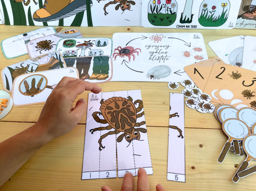 KLÍŠTĚ - senzorické hraní