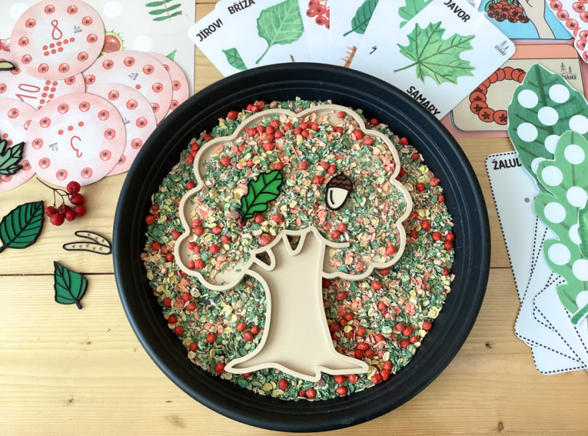 SKŘÍTCI OD JEŘABIN - senzorické hraní - PDF: POLOTOVAR 