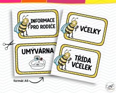 VČELKY - VÝZDOBA PRO MŠ