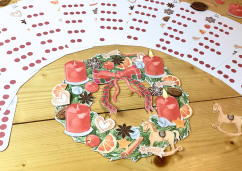 ADVENTNÍ VĚNEC - sada pdf aktivit