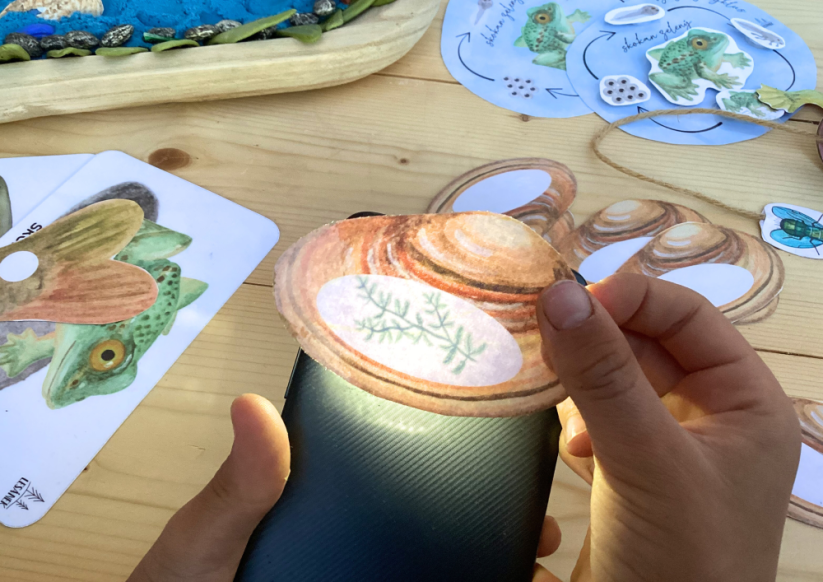 U RYBNÍKA - senzorické hraní