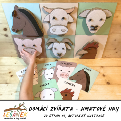 DOMÁCÍ ZVÍŘATA - HMATOVÉ HRY