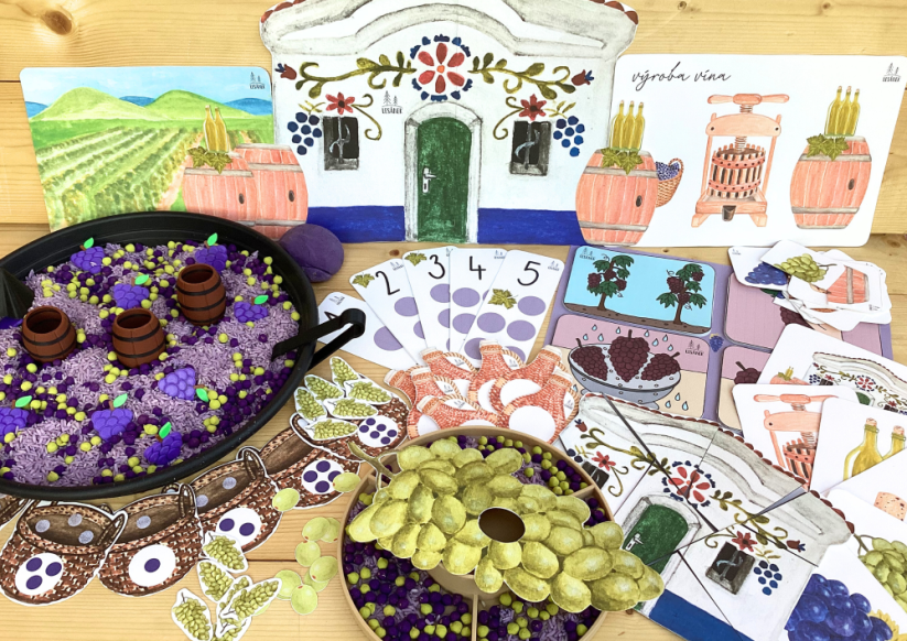 VINNÁ RÉVA - senzorické hraní - PDF: PDF