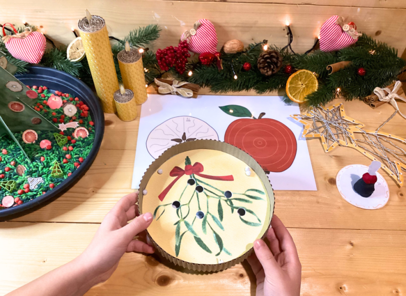 VÁNOČNÍ ZVYKY A TRADICE - SENZORICKÉ HRANÍ - PDF: PDF