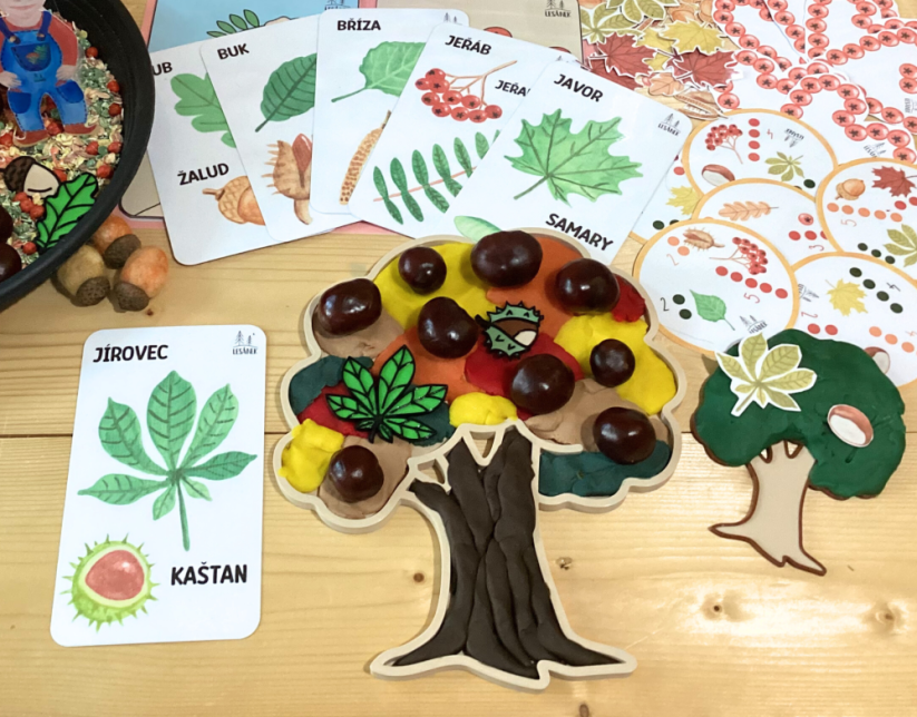 SKŘÍTCI OD JEŘABIN - senzorické hraní - PDF: POLOTOVAR 