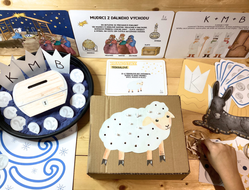 TŘÍKRÁLOVÉ PRANOSTIKY - SENZORICKÉ HRANÍ - PDF: POLOTOVAR 