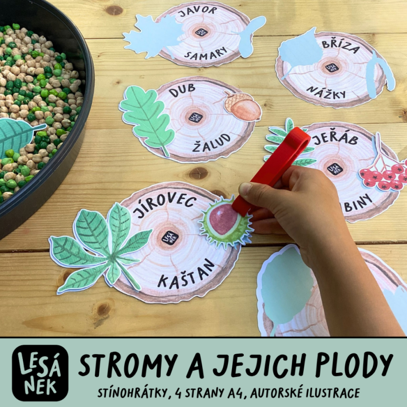 STROMY A JEJICH PLODY - STÍNOHRÁTKY - PDF: POLOTOVAR 