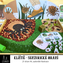 KLÍŠTĚ - senzorické hraní