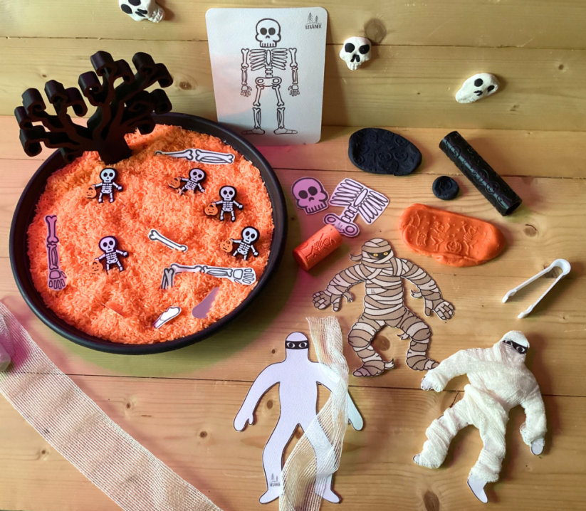 HALLOWEEN - senzorické hraní