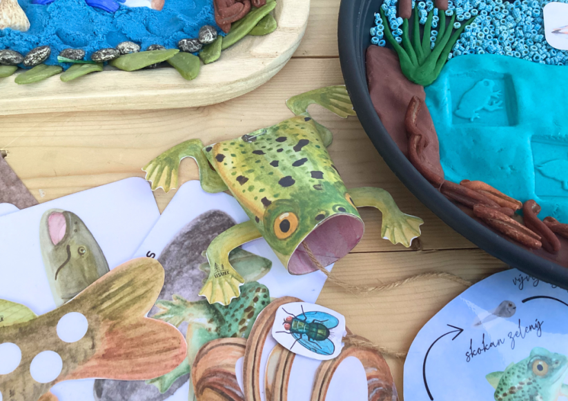 U RYBNÍKA - senzorické hraní