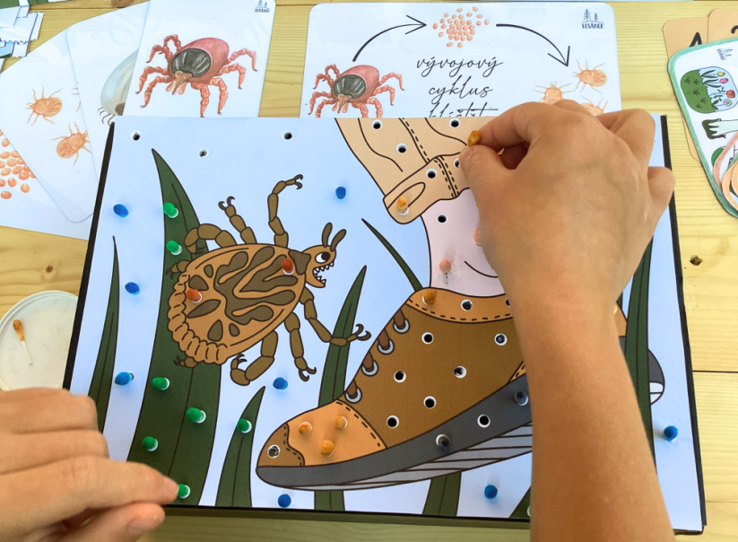 KLÍŠTĚ - senzorické hraní