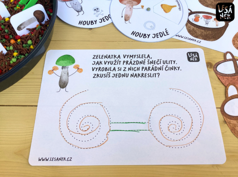 DRŽTE SI KLOBOUKY - SENZORICKÉ HRANÍ - PDF: POLOTOVAR 
