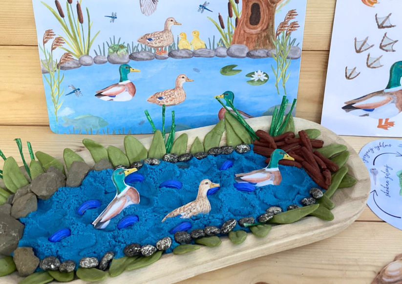 U RYBNÍKA - senzorické hraní