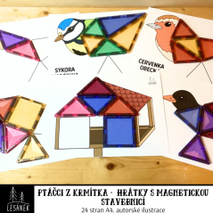 PTÁČCI Z KRMÍTKA - HRÁTKY S MAGNETICKOU STAVEBNICÍ