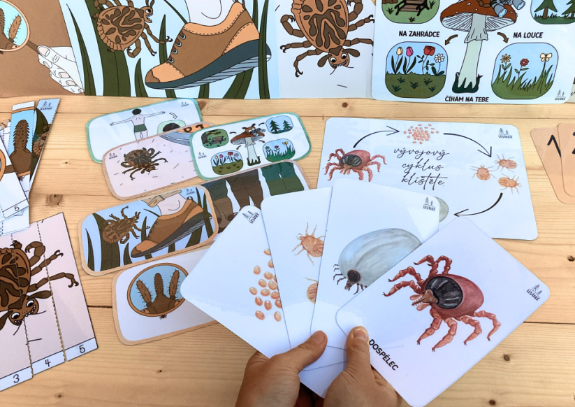 KLÍŠTĚ - senzorické hraní