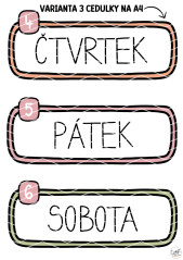 DNY V TÝDNU