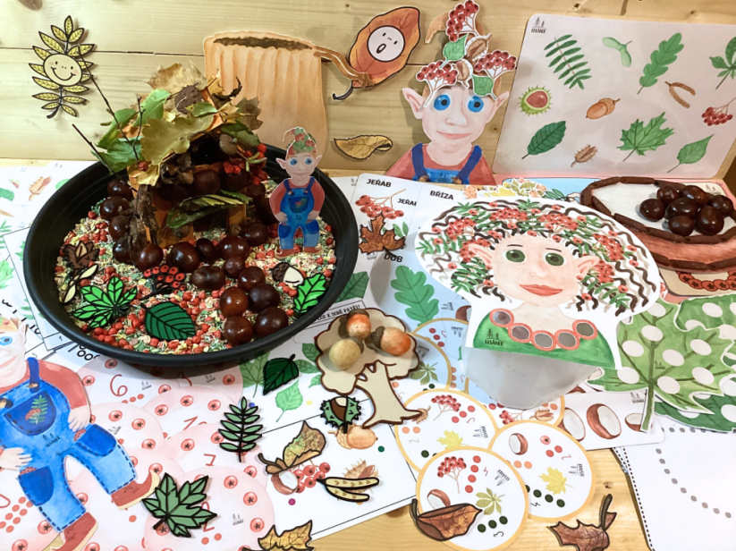 SKŘÍTCI OD JEŘABIN - senzorické hraní - PDF: POLOTOVAR 